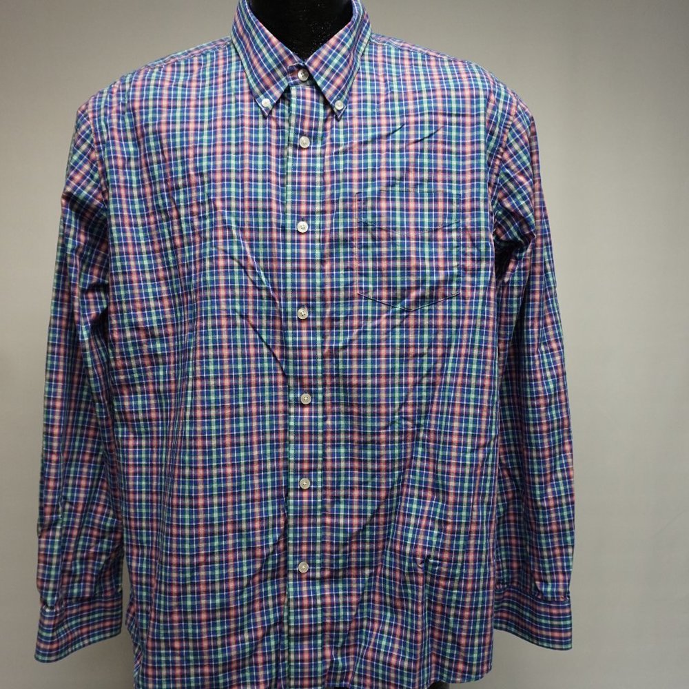 Charleston Threads Dress Shirt XL. Nice Condition